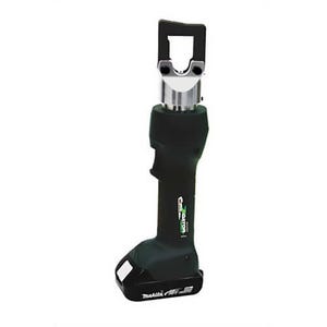 Greenlee® EK410LX120 Gator® Cordless Standard Die Crimper with 120 VAC, 300 kcmil Copper, 2/0 AWG, 4 ton Crimping, 13-1/4 in OAL