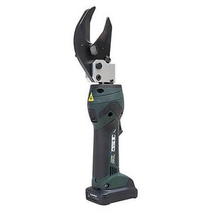 Greenlee® ES32FML110 Battery Powered Bare Tool Micro Cordless Wire Cutter with 120 VDC Charger, 500 kcmil Cutting, 10.8 VDC, 1.5 Ah