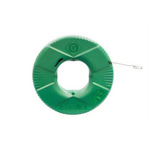 Greenlee® FTXS-100W Fish Tape, 1/4 in W Tape, 100 ft L Tape, Steel Tape