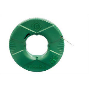 Greenlee® FTXSS-125 Fish Tape, 1/8 in W Tape, 125 ft L Tape, Stainless Steel Tape