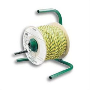 Greenlee® 417 General Purpose Rope, 3/8 in dia, 250 ft Length, Bright Yellow/Green, Polypropylene, 2,430 lb Tensile Strength
