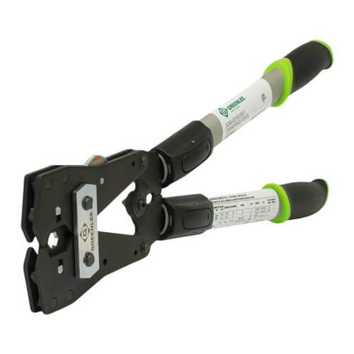 Greenlee® K09-SYNCRO Mechanical Crimper, Series K Series, 23.62 to 29.52 in OAL, Shearing 1 AWG to 250 kcmil, Locking/Extendable Handle