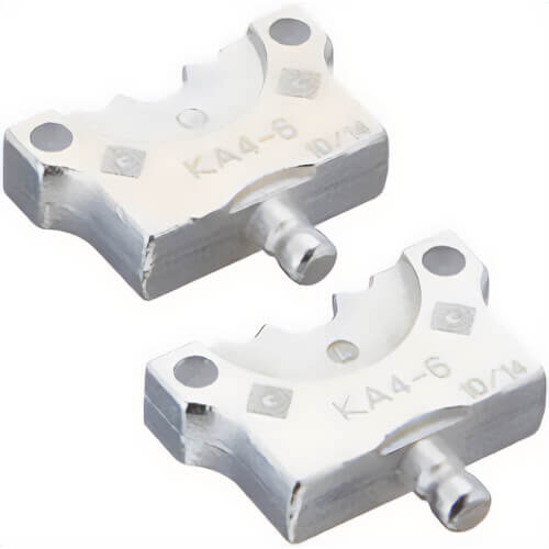 Greenlee® KA4AL Crimping Die Kit, for Use With Gator® EK410L 4 ton Battery Powered Crimping Tool, Aluminum