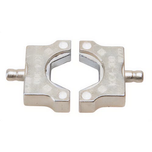 Greenlee® KC4-300 Crimping Die Set, 300 kcmil, for Use With Gator® EK410L 4 ton Battery Powered Crimping Tool, Copper, White