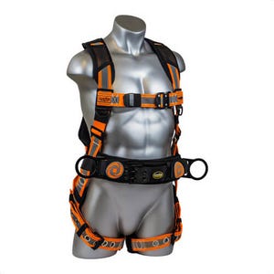 Guardian® 21062 Cyclone Black/Orange, Sewn-On, XL