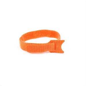 Guardian® OWS6OR Hook & Loop Ties, 6 in Long, 0.5 in