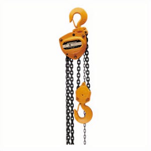 Harrington® CB100-12 CB Series Industrial Grade Lightweight Hand Chain Hoist, 10 ton Load, 12 ft Lifting Height