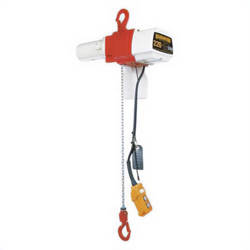 Harrington® ED220DS-10 Dual-Speed Electric Chain Hoist, 10 ft Maximum Lifting