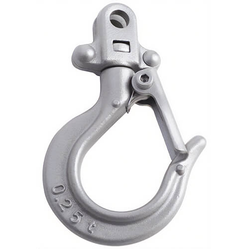 Harrington® L1XA0051001 Replacement Top Hook Assembly, 0.5 ton, 2 in H x 3 in W x 5 in L