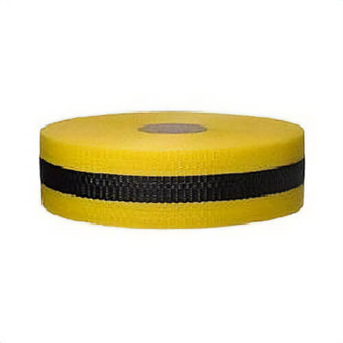 Harris Industries WB-2-YB Woven Barrier Tape, Yellow with Black Stripes