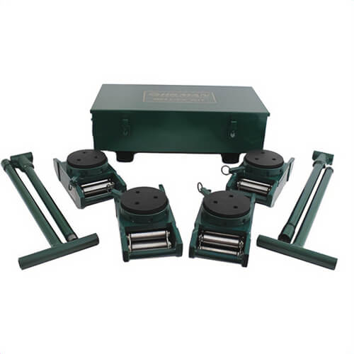 Hilman Rollers KRS-60-SLP Deluxe Roller Kit, 60 ton