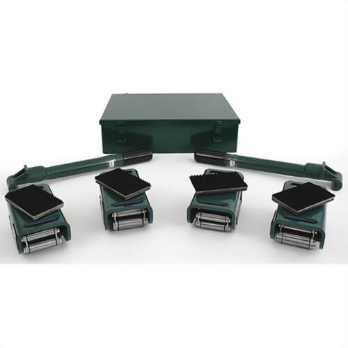 Hilman Rollers KRS-8-4S Deluxe Roller Kit 4, 8 ton