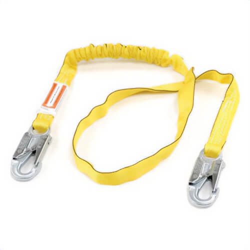 Miller® by Honeywell 216WLS-Z7/6FTYL Shock Absorbing Lanyard, Yellow