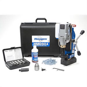Hougen® 0904109 HMD904 Fabricators Magnetic Drill Kit, 115V