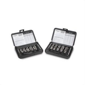 Hougen® Rotabroach® 12001 12000 Annular Cutter Kit, 9/16 in dia Min Cutter, 1-1/16 in dia Max Cutter, 1 in D Cutting, 9 pc, M2 HSS