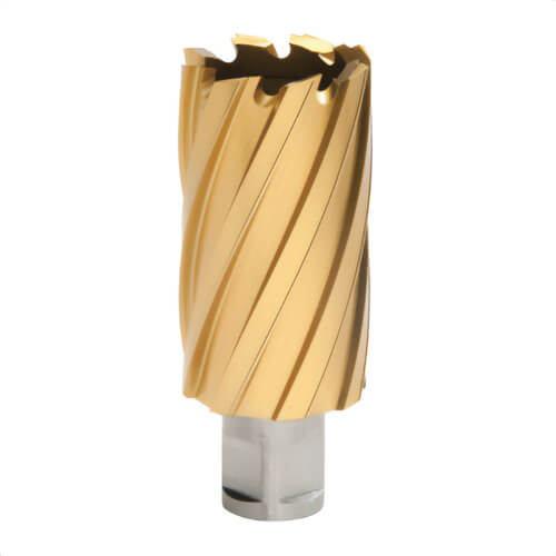 Hougen® 12740 "12,000-Series" TiN Annular Cutter, 1-1/4 in x 2 in