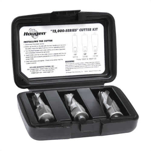 Hougen® 12980-1 "12,000-Series" Cutter Kit, 1/2, 5/8
