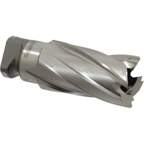 Hougen® RotaLoc™ 17124 17000 Stack Cut Geometry Annular Cutter, 3/4 in dia Cutter, 3/4 in D Cutting, M42 HSS, Bright, Bayonet Style Twist Lock Shank