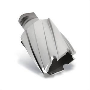 Hougen® RotaLoc Plus™ 17814 Imperial Stack-Cut Geometry Annular Cutter, 7/16 in dia Cutter, 1 in D Cutting, M2 HSS, Bayonet Style Twist Lock Shank