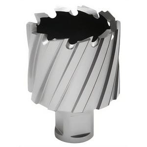 Hougen® Rotabroach® 12121 12000 Annular Cutter, 21/32 in dia Cutter, 1 in D Cutting, M2 HSS, Bright, Weldon with 2-Flat Shank