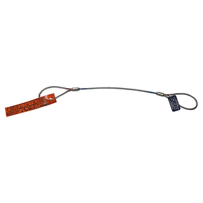 HSI® 3/4 x 30' Cable Laid Wire Rope Sling, Flemish Eye Loop Ends