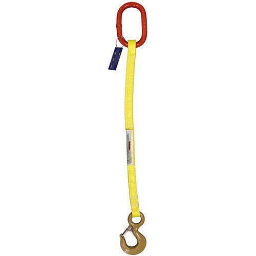 HSI Single Leg Nylon Sling, Eye Hook Ends