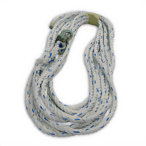 HSI® 5/8 in x 200 ft Vertical Lifeline Small Double Lock Hook One End