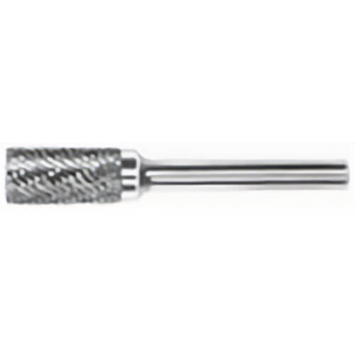 HTC® SA-5 Double Cut 1/2 x 1 Cylindrical Solid Carbide Burr