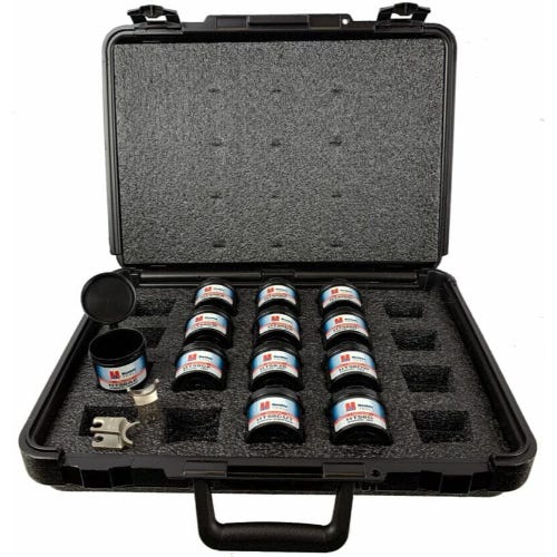 Huskie Tools® DIEKIT6TAL Die Kit with Carriage, 6 ton, Aluminum, Nickel Plated Dies