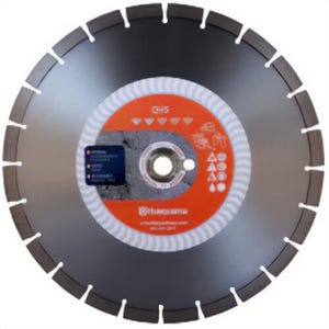 Husqvarna® 542793684 General Purpose Diamond Blade, 12 in x 0.118 in, 5 pk