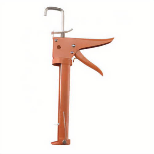 Hyde® 46435 Hex Rod Caulk Gun, 10 oz Container, Orange