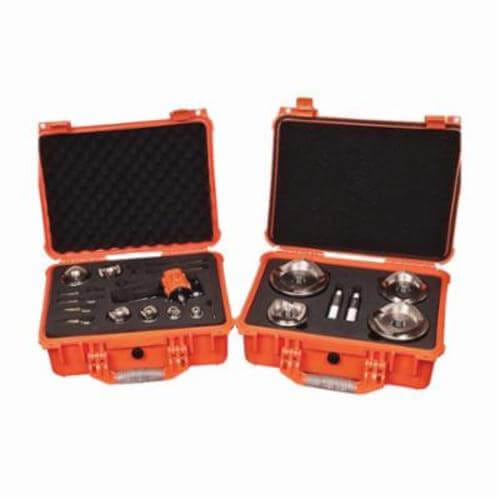 iTool Gear Punch™ GP124 Gear Punch Knockout Kit, 10 ga SS, 1/2 to 4 in, Mild Steel/SS