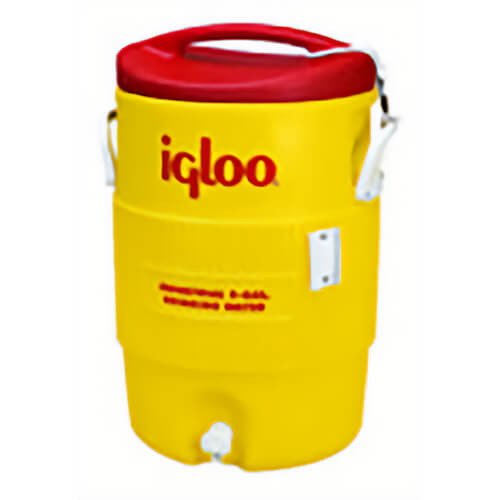 Igloo® 421 industrial Water Cooler Yellow/Red, 2 gal