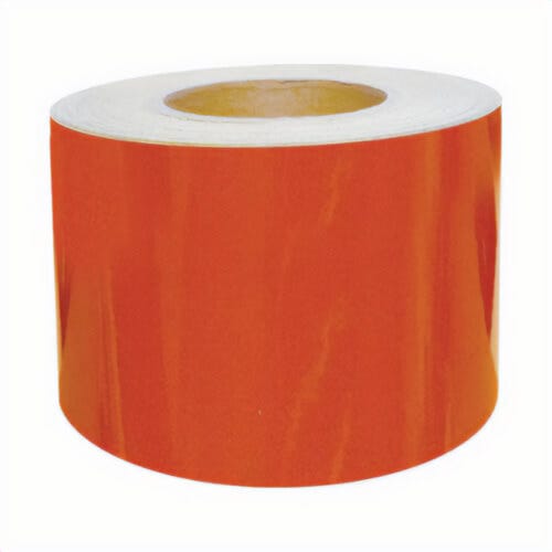 Incom® RST562 Engineer Grade Reflective Tape, 150 ft L x 2 in W, Orange, Polyethylene