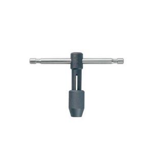 Irwin® Hanson® 12402ZR Tap Wrench, 1/4 to 1/2 in Tap, High Carbon Steel, T Handle