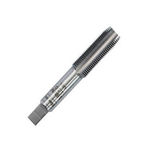 Irwin® Hanson® 1727 General Purpose Straight Flute Tap, Right Hand Cutting, M6x1 Thread, H2 Thread Limit, Plug Chamfer, 4 Flutes