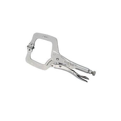 Irwin® 18 Vise-Grip® The Original™ Locking C-Clamp, 1-1/2 in D Throat, 2-1/8 in Jaw Opening, Alloy Steel
