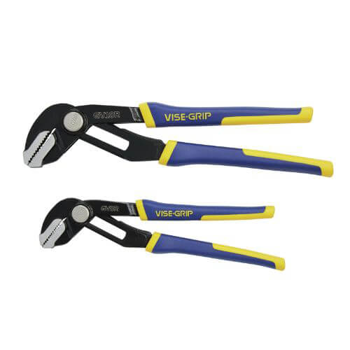 Irwin® 1802532 Traditional Plier Set, Groove Lock, 2 pc