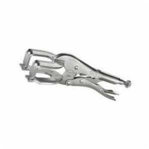 Irwin® Vise-Grip® Original™ 25ZR 9R® Regular Locking Welding Clamp, Nickel Plated, 1-5/8 in D Throat, 2-3/4 in Jaw Opening