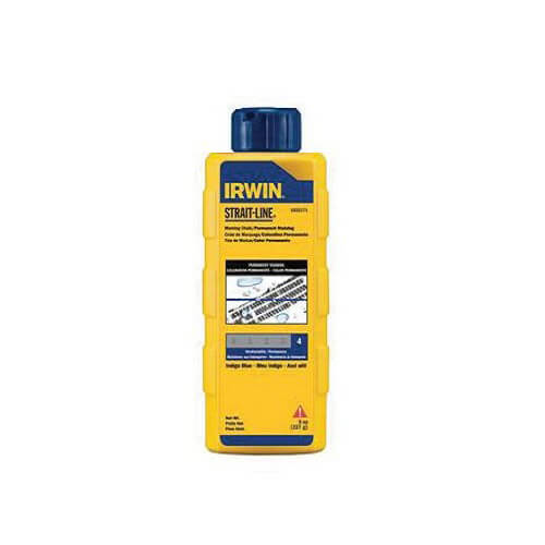 Irwin® 4935526 Strait-Line® Permanent Staining Marking Chalk, Midnight Black, 4 lb Capacity, Bottle Package