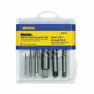 Irwin® Hanson® 53545 Spiral, 6 pc