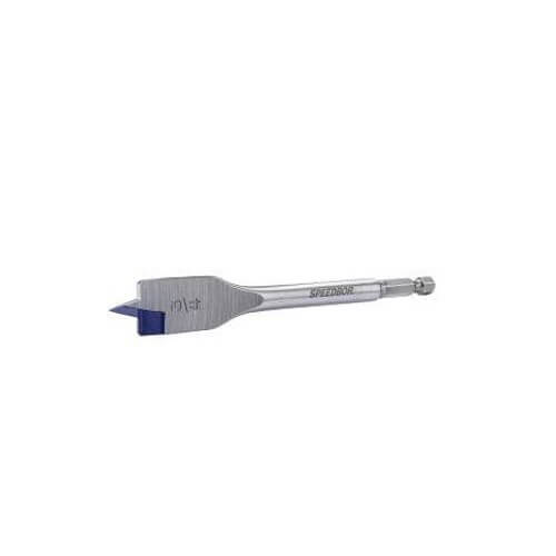 Irwin® Speedbor® Blue-Groove™ 88813 Standard Length Spade Bit, 13/16 in dia, 6 in OAL, Flat Flute, 1/4 in Shank