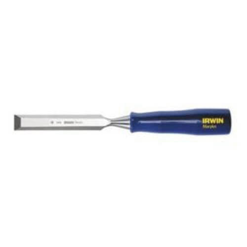 Irwin® Marples® M44434N Blue Chip® Woodworking Chisel, 3/4 in Beveled High Quality Hardened Steel Tip, 4-1/2 in OAL, 3/4 in W Blade, Polypropylene Handle