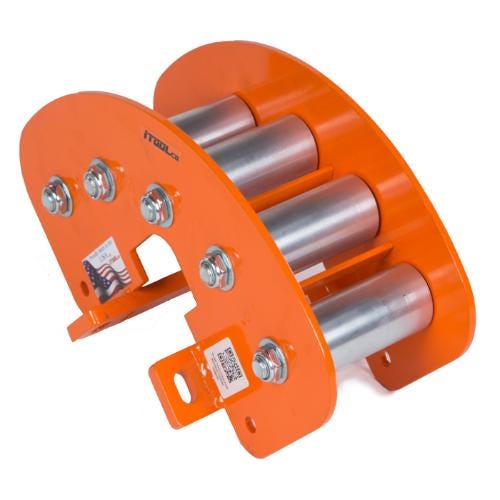 iTool CR10 Curb Roller, Lightweight, 5 Rollers with Bearings
