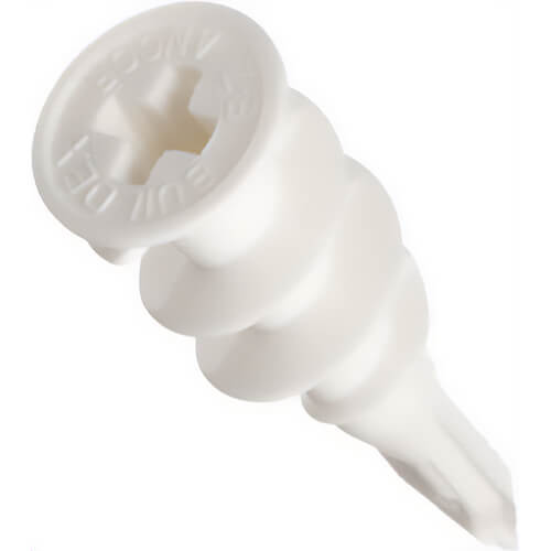 ITW Buildex 5006902 E-Z Ancor® Lite Nylon Drywall Anchors, 3/8 in Anchor dia, 1.313 in L, 100 pk