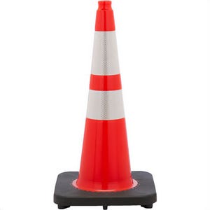 JBCâ„¢ RS70045SR3M64 Reflective Safety Traffic Cone Set