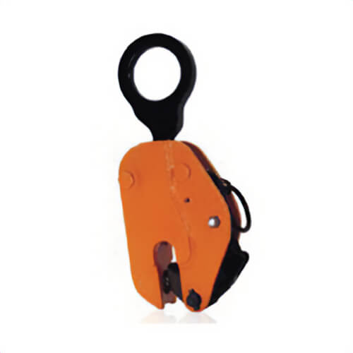 Renfroe® FR-01.00-A FR Series Plate Lifting Clamp, 1 ton Load, 0 to 3/4 in Jaw Opening, 5-7/8 in OAW, Steel, Lock Closed Locking