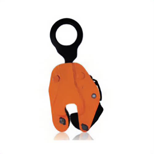 Renfroe® LJ-01.00-A LJ Series Plate Lifting Clamp, 1 ton Load, 0 to 3/4 in Jaw Opening, 6-7/16 in OAW, Steel, Lock Closed Locking