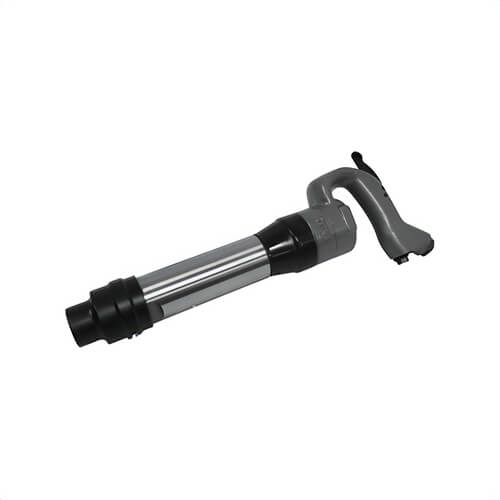 JET® 550644 Round Shank Heavy Duty Chipping Hammer, 1-1/8 in dia Bore, 1400 BPM, 4 in L Stroke, 90 psi, Standard Retainer