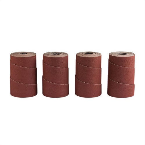JET® Ready-To-Wrap™ 60-18120 Open Coat Pre-Cut Abrasive Sandpaper, For Use with Model JWDS-1836 18 to 36 in W Drum Sander, 120 Grit, Aluminum Oxide